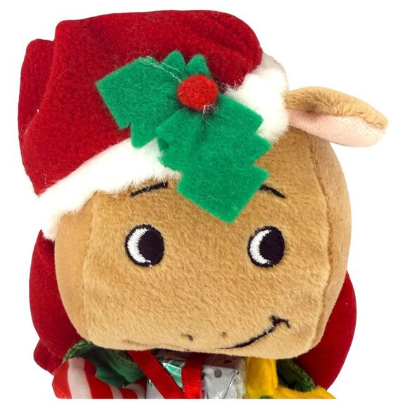 Vintage 2000 Arthur Baby Kate Christmas Plush Marc Brown Doll 14" Stuffed Animal - Picture 4 of 11